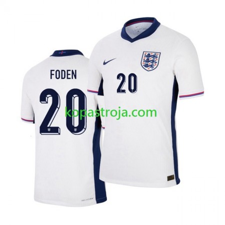 Billiga Fotbollströjor England Phil Foden 20 Hemma tröja EM 2024 Kortärmad